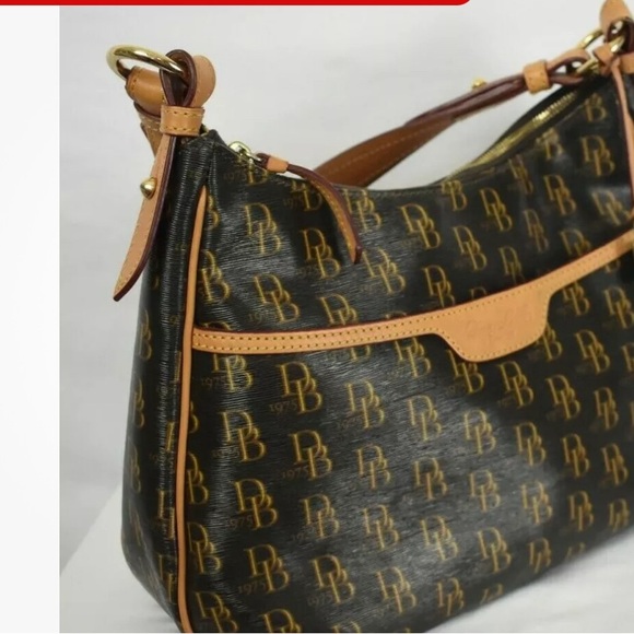 Authentic Excellent Condition Dooney & Bourke Collin’s Bag beautiful vintage - Picture 2 of 9